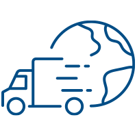 icon of a truck delivering goods